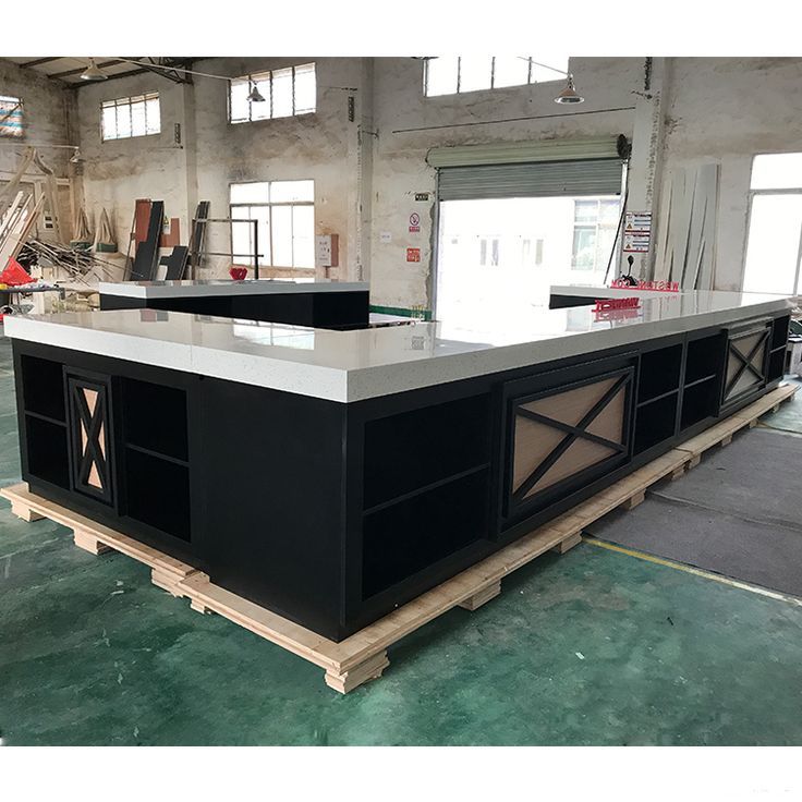 White Quartz Stone Kitchen Cabinet Counter Put Together Kitchen Counter